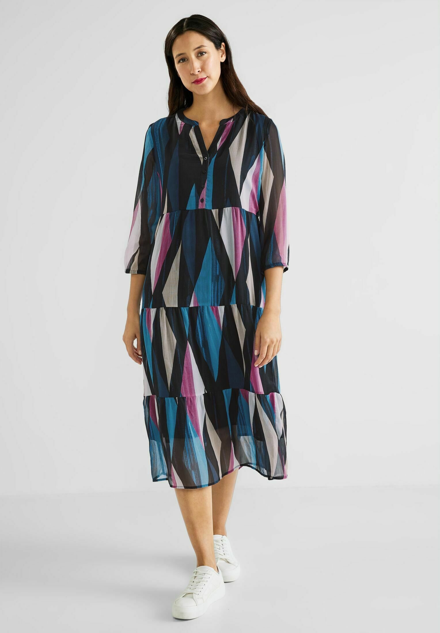 Street one blaues kleid Clearance